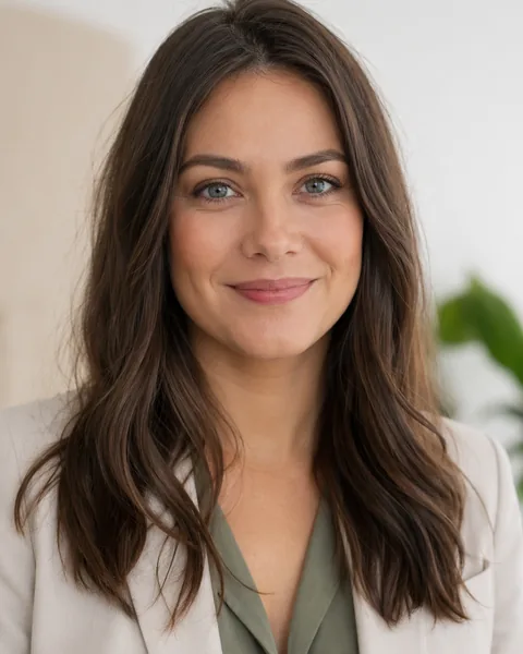 English AI teacher portrait